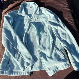 Columbia zip up sweater